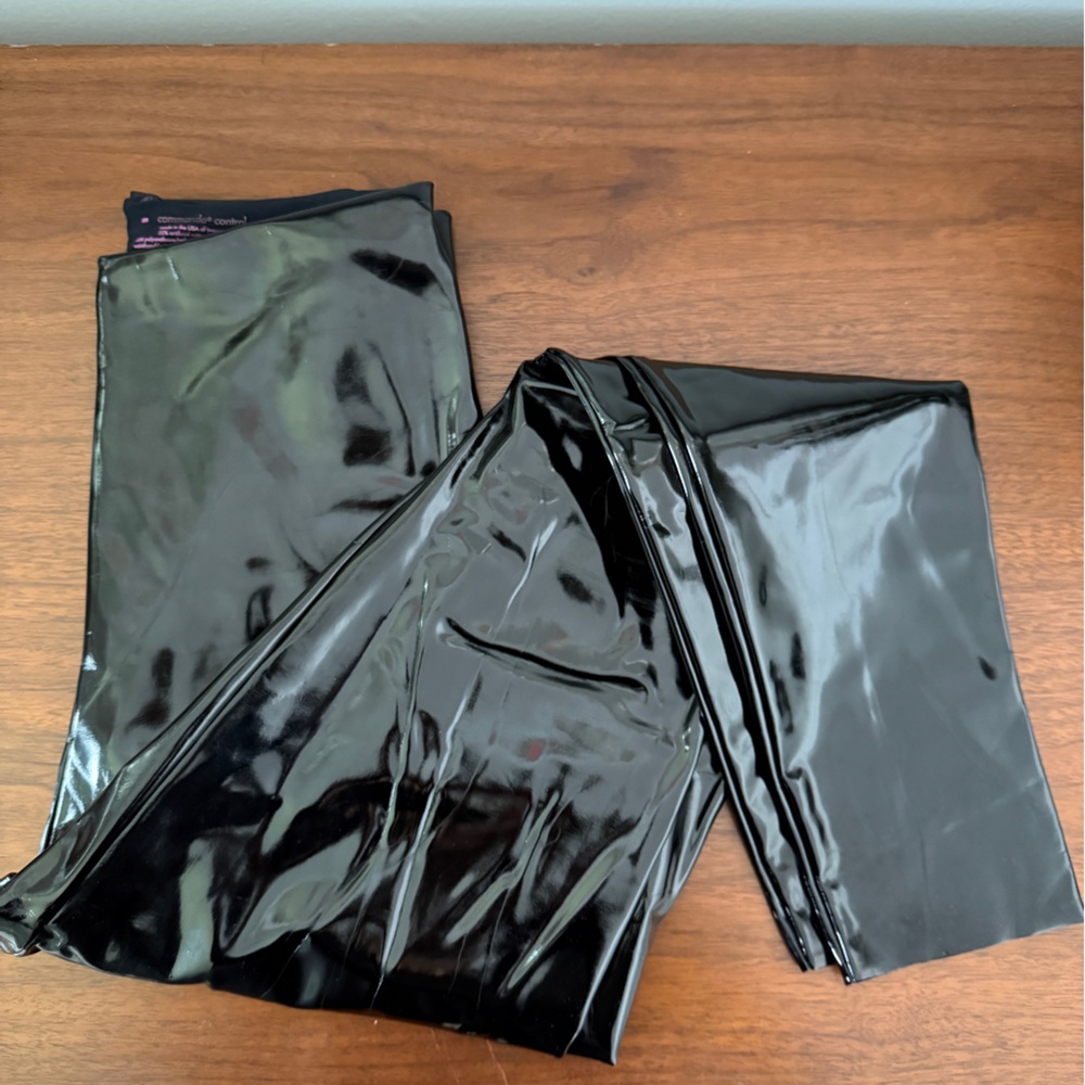 Commando faux patent leather high waist leggings